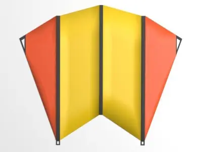 Swallow Kite 3D model