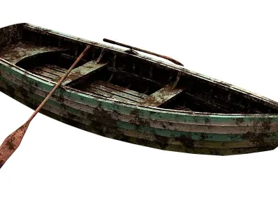 Boat Skiff 3D model