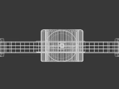 Irish Celtic Medieval Knightly Sword Low-poly 3D model