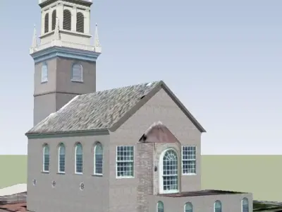 Old North Church Boston 3D model