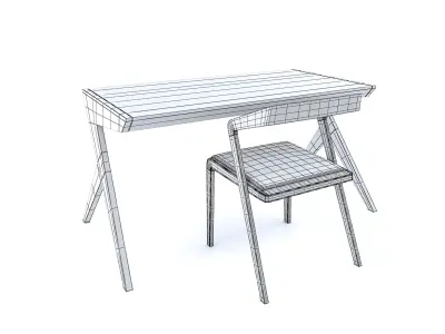 DeskChair003 3D model