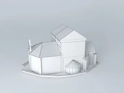 Saint John baptistry Free 3D model