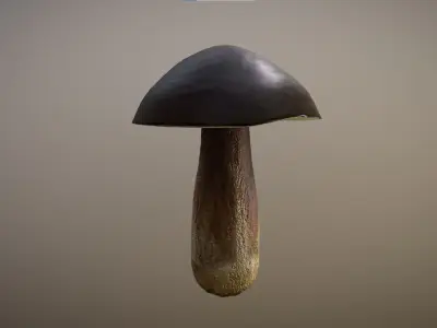 Mushroom - Boletus Edulis Free low-poly 3D model