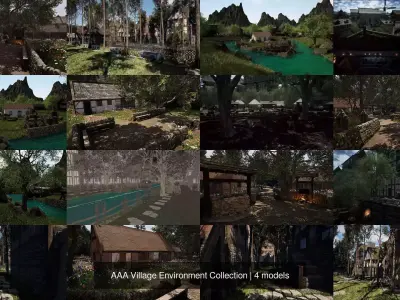 AAA Village Environment Collection 