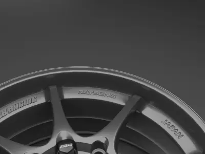 VOLK Racing CE28 Low-poly 3D model