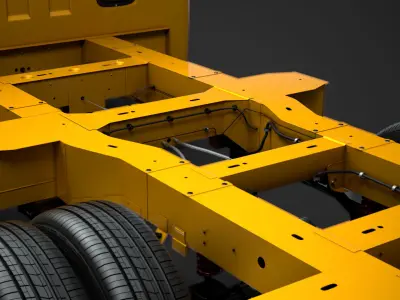 Opel Movano CrewCab DW E30 Chassis 2014 3D model