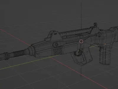 FFAR-1 from Call of Duty Cold War 3D Model Low-poly 3D model
