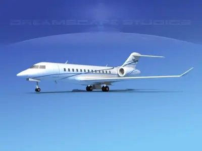 Global Express 6000 V09 3D model