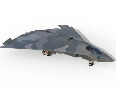 Chengdu J-36 3D model