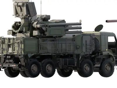 Pantsir 96K6-S1 3D model