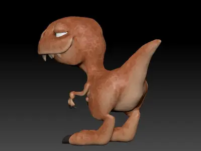 Velociraptor Dinosaur  3D model