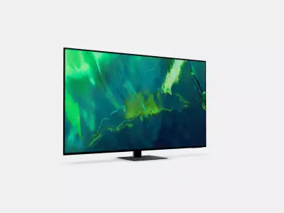 Q70A QLED 4K Smart TV 3D model