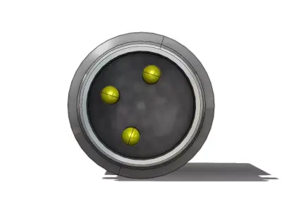 Balluff BES M08EE PSC15B S49G 003 Inductive Sensor 3D model