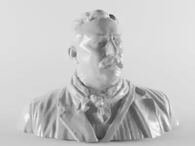 Franklin Delano Roosevelt 3D print model