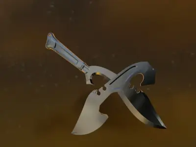 Kujang MS43 3D model