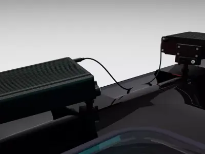 ALPR Automatic License Plate Recognition 3D model