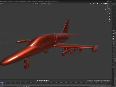 Aero Vodochody L-159T2 - MILITARY ADVANCED JET TRAINER - 3D model