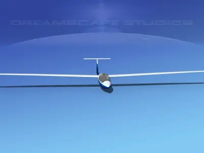 Centrair C-101 Pegase V09 Low-poly 3D model