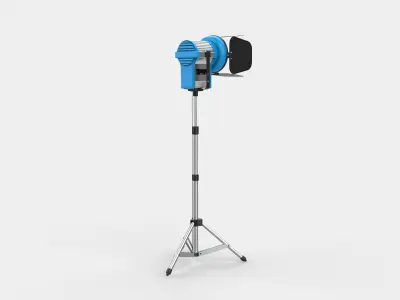 Fresnel ARRI Compact 3D model