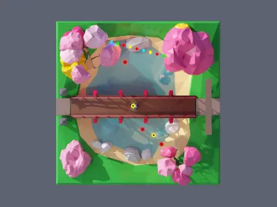 land 59A Low-poly 3D model