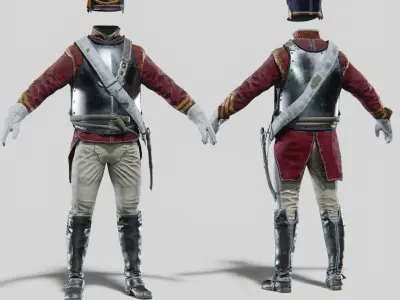 Napoleon Empire Bundle Pack 3D model