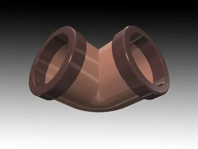 Aquarium Ornaments Clay pipe Free 3D print model