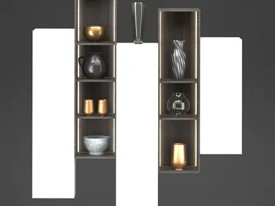 Hanged Cabinet Free 3D model