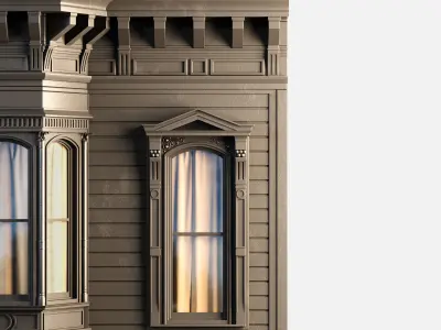  Victorian house 3D model