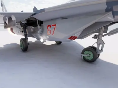 Mig 29 jet fighter 3D model