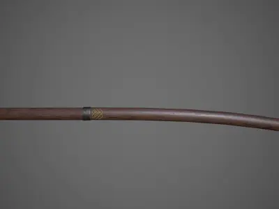 Ninja sword Free low-poly 3D model