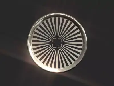 Inner wheel Low-poly 3D model