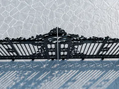 Classical gate 3D model