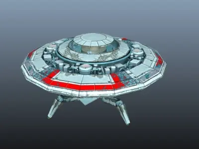 FLYING SAUCER 3D model buy