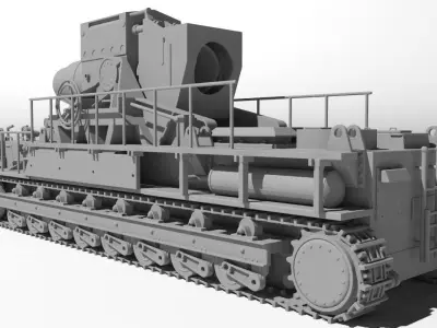 Tank KARL for 3D print 3D print model