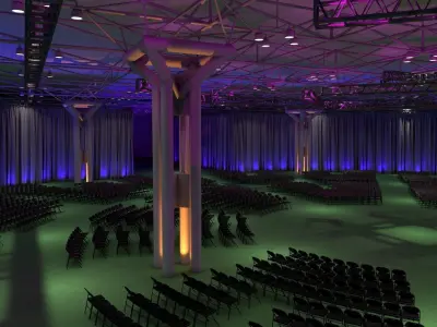 New York Convention Center 3D model