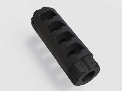 muzzle brake sdpd 3D model