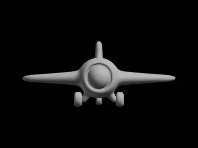 Toy Airplane 3D Print Model 3D print model