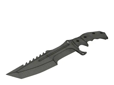 Canada Military Knife 3D model