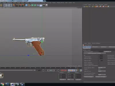 luger One Face for demand Free 3D model