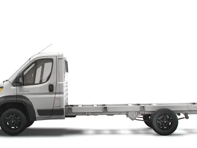 RAM Promaster Chassis Truck Single Cab 4035 WB XL 2023 3D model