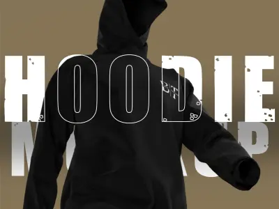3d animated hoodie cloth simulation blender 3d  Free 3D model