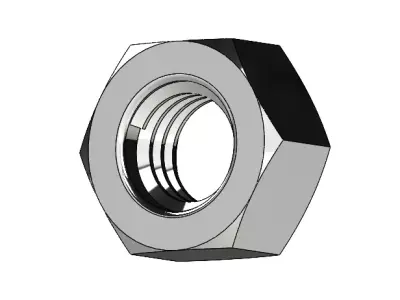 M5 NUT 3D model