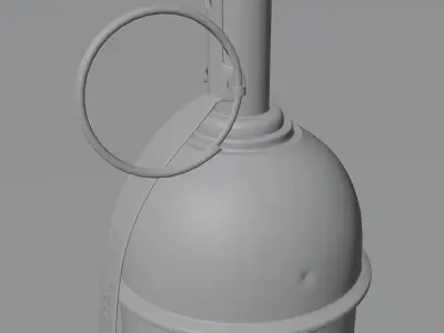 RGD-5 soviet hand grenade Free 3D model