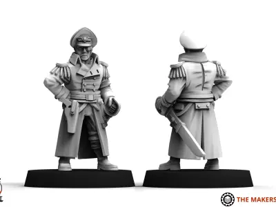 Universal Guard - Marshal 3D print model
