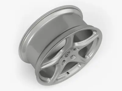 Porsche Carrera S Wheel 3D model