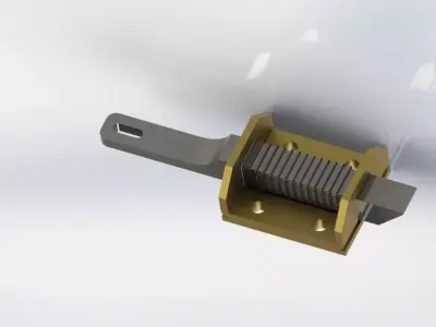 Slam Latch Free 3D model