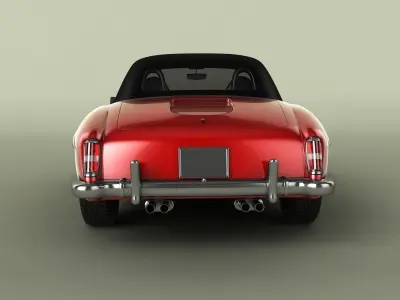 Duesen Bayern Mystar 190 SL Free 3D model