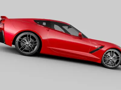 Chevrolet Corvette C7 Stingray Free 3D model