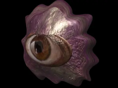 Alien Slime Eye Arachnipien 3D model