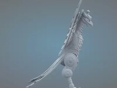Phoenix Statue PM-22 3D print model
